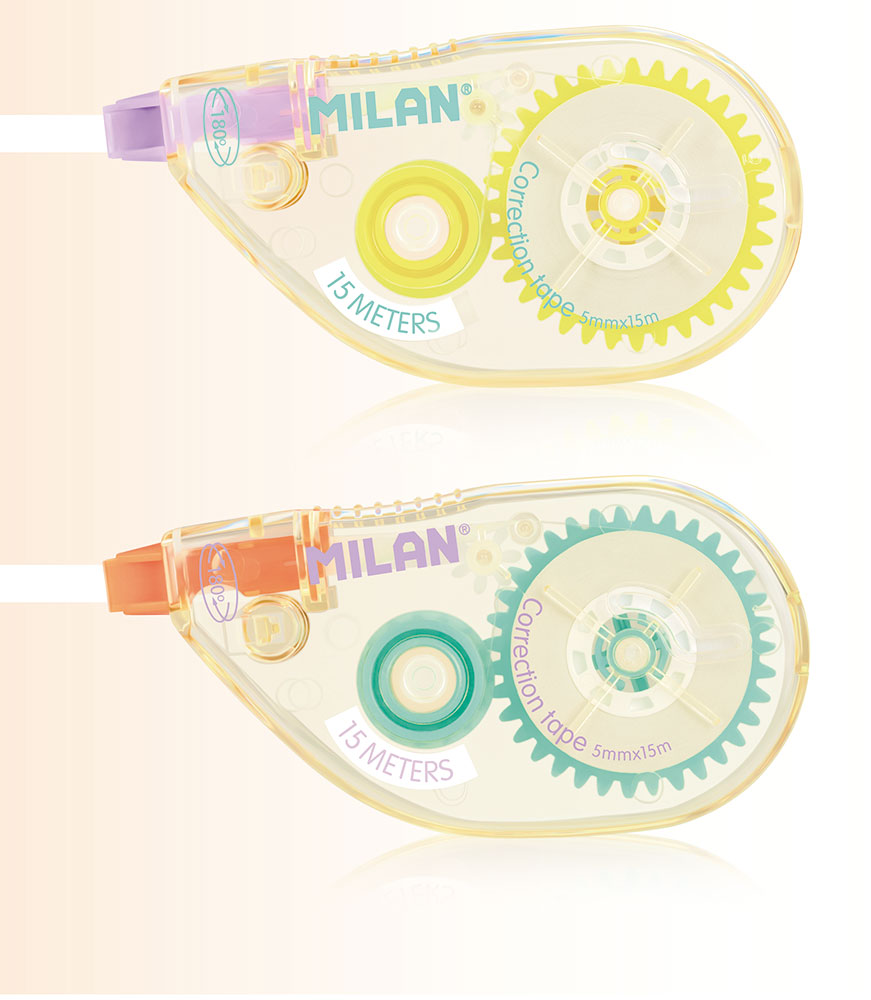 240285-EC Korektor u traci MILAN New Look 5mmx15m, ravni vrh blister P12/240