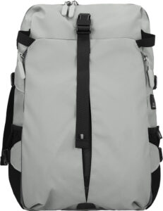 Ruksak AURUS sivi, za laptop 15.6”, multifunkcionalni 47 x 19 x 29 cm