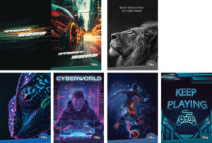 240636-EC Bilježnica A4/B SKY BOYS 42L P10/60