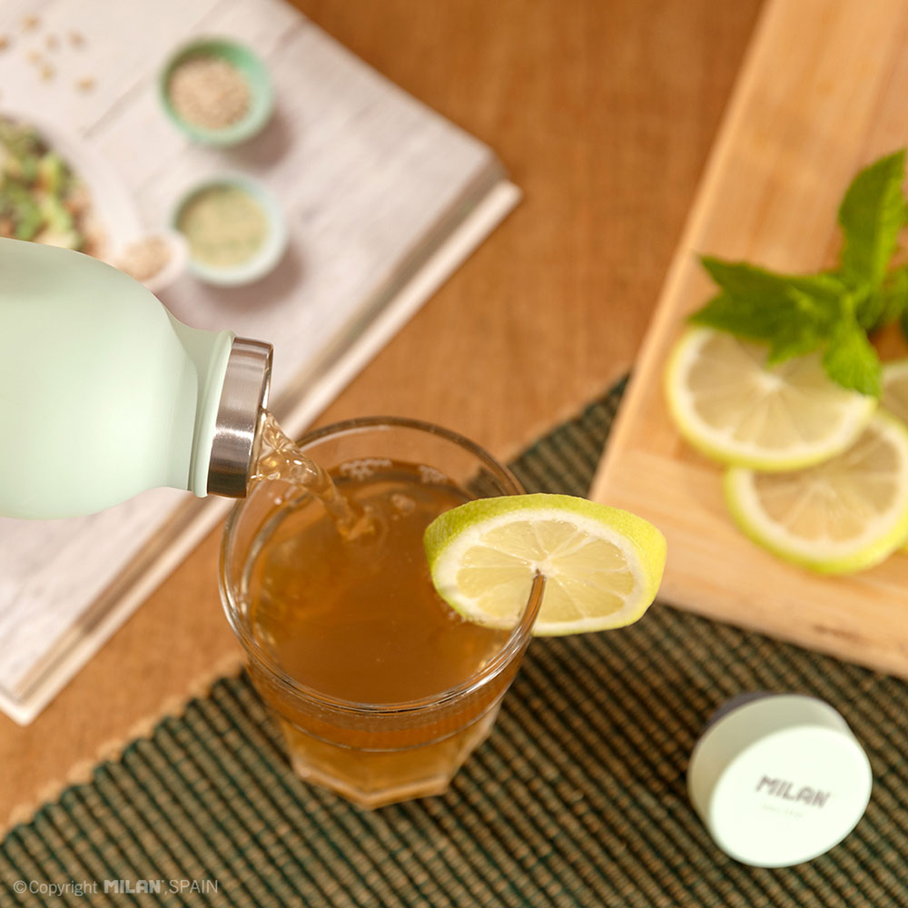 240955-EC Boca za vodu MILAN Serija 1918 sv.zelena 354ml,isotermalna, nehrđajući čelik P12