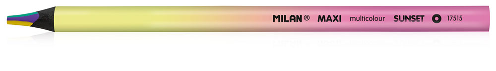 240968-EC Boja drvena 1/1 multicolor maxi MILAN Sunset P12/144/576