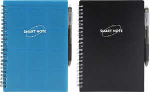Set SMART NOTE: notes spiralni A5+piši-briši olovka+krpica sort P96 NETTO