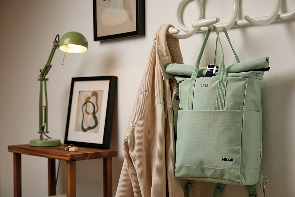 241047-EC Ruksak MILAN 1918 Rollup 10lit mint zeleni P10