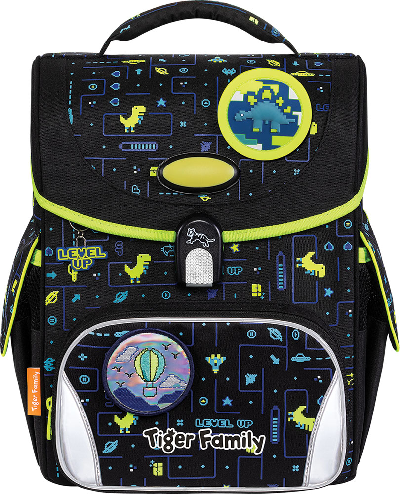 241159-EC Torba prv.anat. TIGER FAMILY Jolly Level Up (Go Green) P4 NETTO