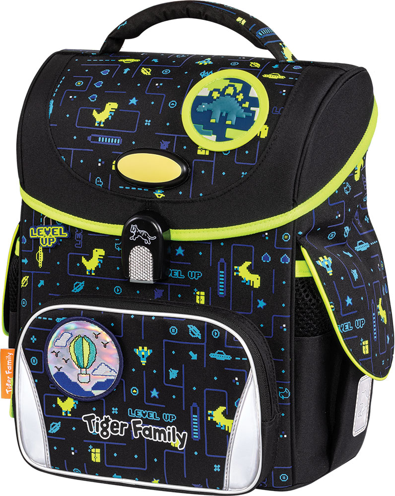 241159-EC Torba prv.anat. TIGER FAMILY Jolly Level Up (Go Green) P4 NETTO