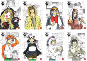 241196-EC Bilježnica A4/D Pigna Animal Spirit P10/60 NETTO