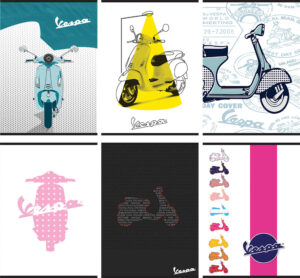 241198-EC Bilježnica A4/B Vespa 54L 63383 P10/60 NETTO