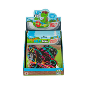Kreativni set DINO viseća dekoracija/papir za grebanje/bojanje 6/1 P12/96 Neto