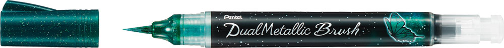 241280-EC Kist PENTEL Dual Metallic GFH-DD zeleno-plavi P5