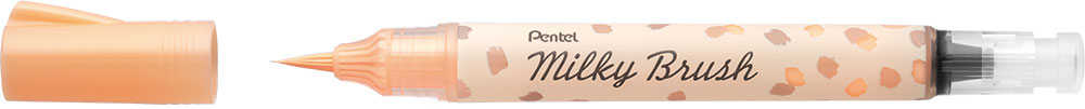 241287-EC Kist PENTEL Milky Brush GFH-PF pastel narančasti P5