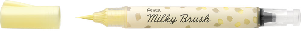 241288-EC Kist PENTEL Milky Brush GFH-PG pastel žuti P5