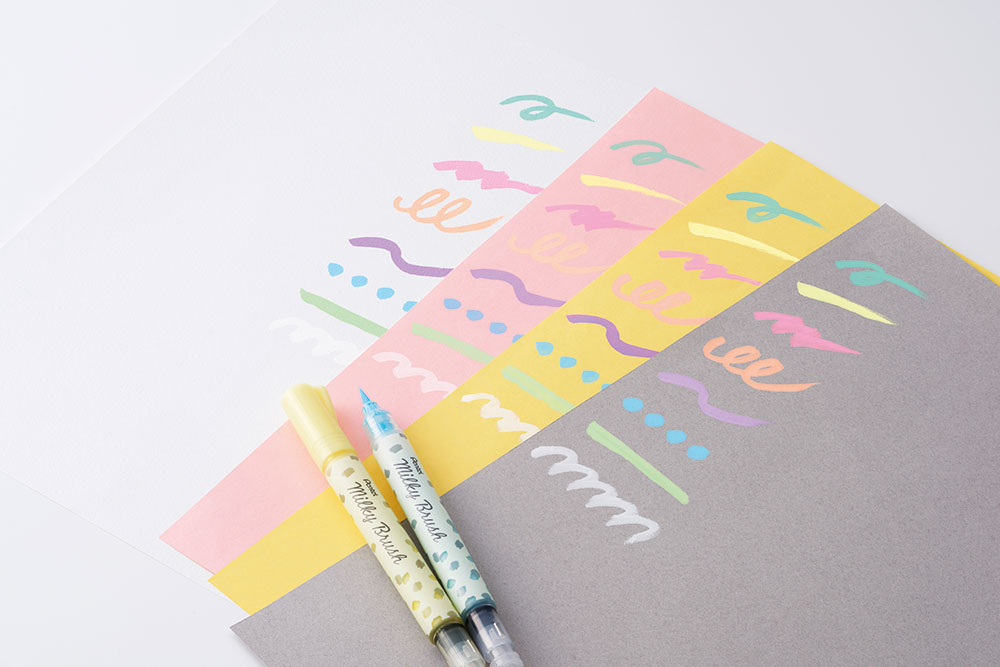 241293-EC Kist PENTEL Milky Brush GFH-PW bijeli P5