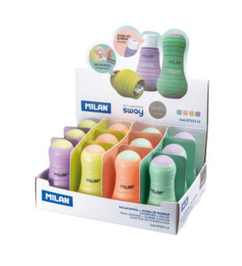 Gumica + šiljilo Milan Sway Pastel