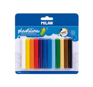 Plastelin 12 boja Plastilina Milan
