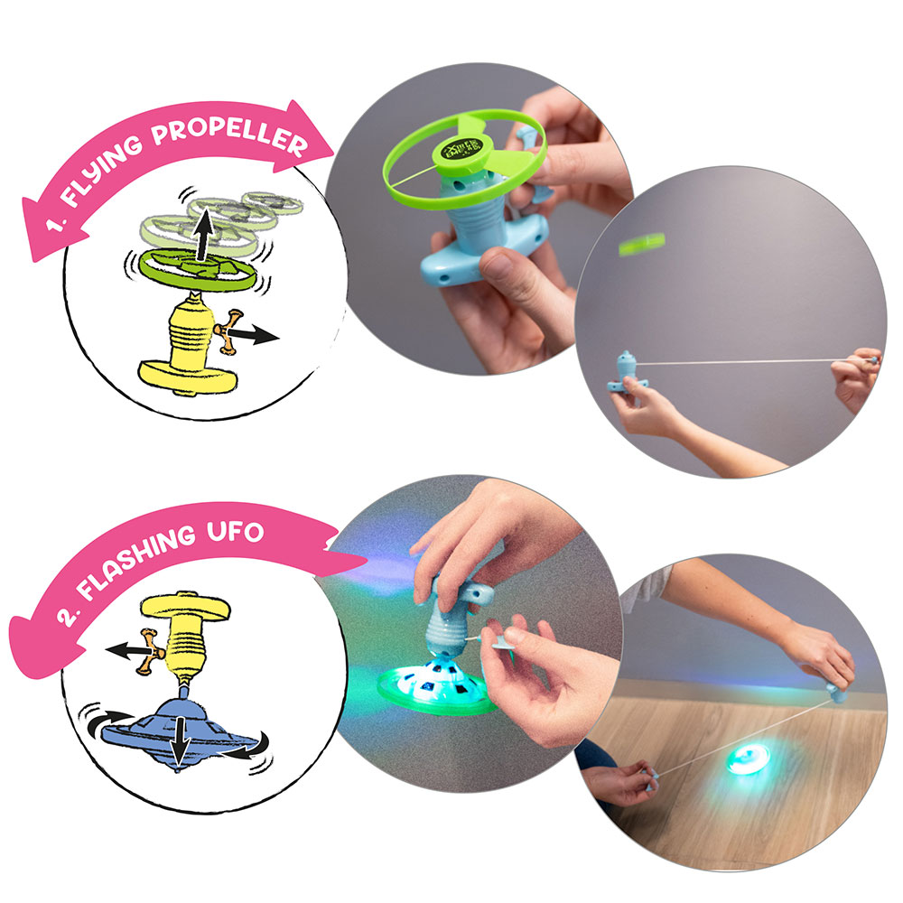 241669-EC Propeler svjetleći XTREME spintop set, 4 djela P10/40 NETTO