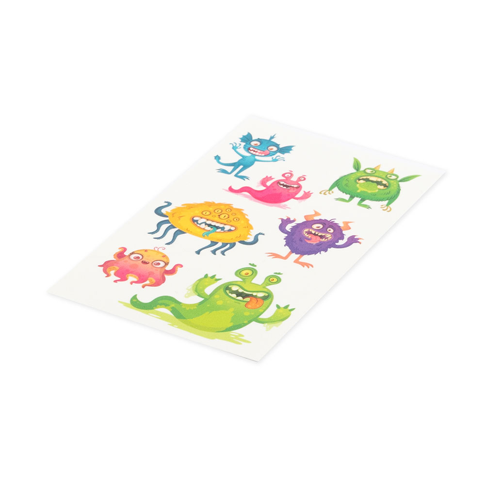 241672-EC Tetovaže za djecu 6 x 10,5 cm, sort P72/432 Netto