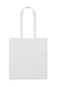 241876-EC Torba shopping pamučna 140g Cottonel bijela duga ručka, 38x42 cm