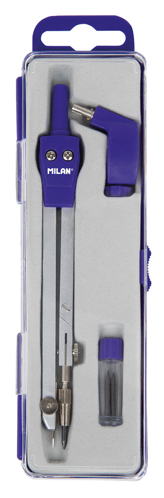 241960-EC Šestar MILAN Acid 11101B 12 cm sa rezervnim minama, plavi P12/144