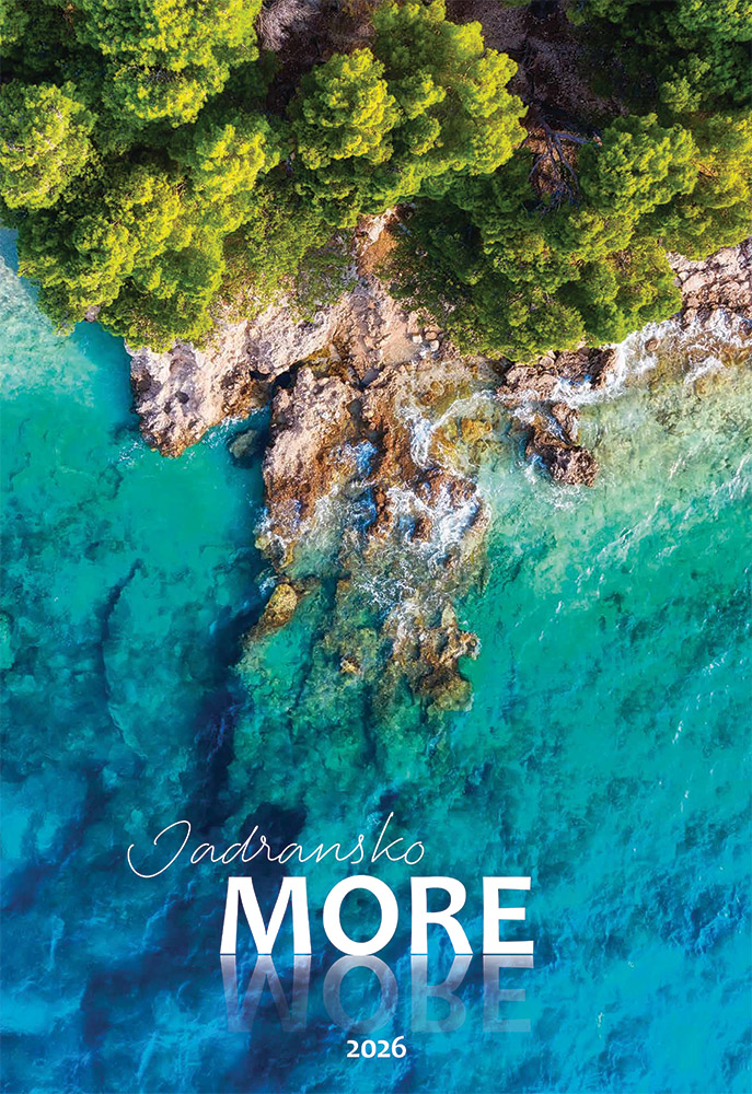 242169-EC Kalendar JADRANSKO MORE 13L 33x48+7 spirala P25 KL 2026