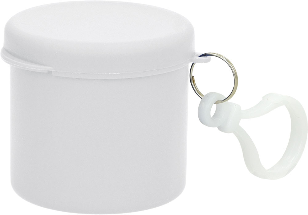 242290-EC Kabanica za kišu - pončo transparent u bijelom etuiju na privjesku