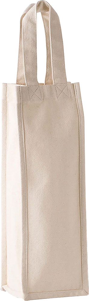 242359-EC Torba shopping pamučna MALUR 280 g/m2 za boce, 36x12x10 cm