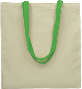 242386-EC Torba shopping KOLAKATA 140 g/m2 t.zelena duga ručka 9404408 P300