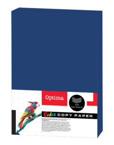 242679-EC Papir fotok.OPTIMA A4 intenziv DEEP BLUE 80gr. 500/1 UC401 P5