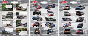 242862-EC Naljepnice dječje  WRC Croatia Rally 48 kom bls P24/240 NETTO