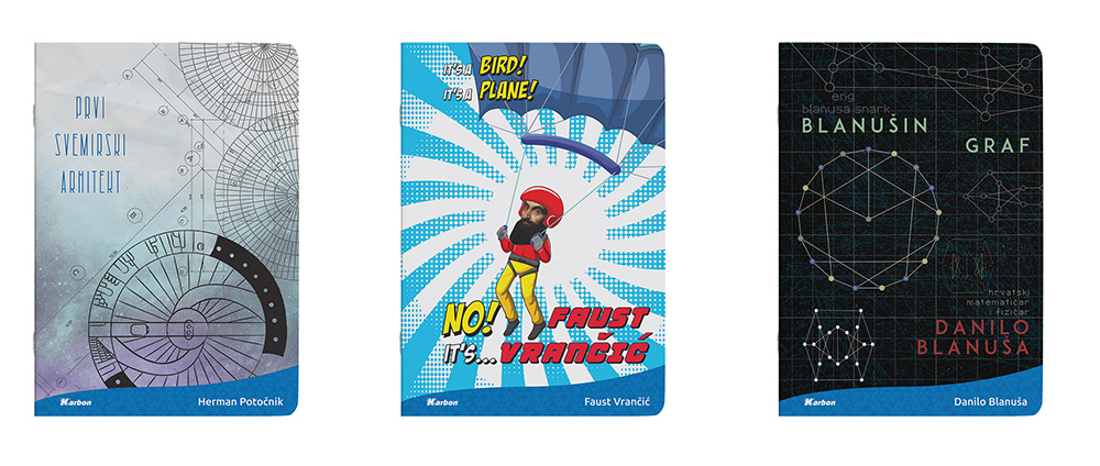 243045-EC Bilježnica A4/B KARBON s memom 42L, P10/60