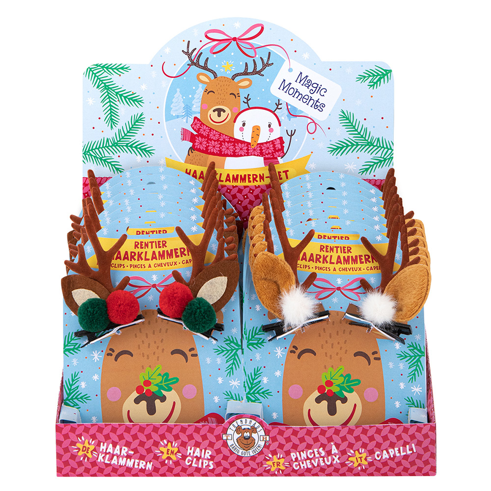 243064-EC Kopča za kosu Sob MAGIC MOMENTS, set 2 kom, sort P12/96 Netto