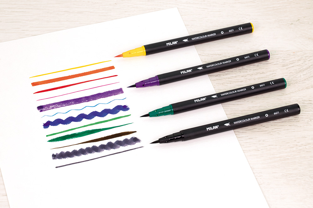 243141-EC Flomasteri  12/1 MILAN vrh kao kist bls P12/144