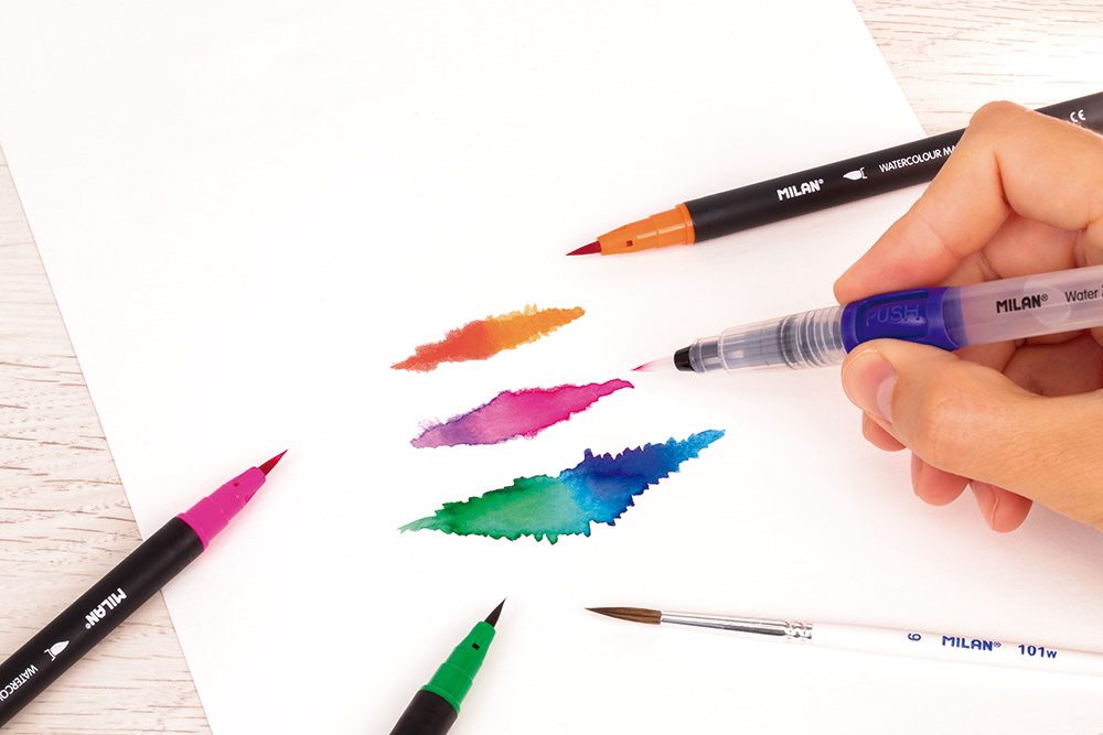 243141-EC Flomasteri  12/1 MILAN vrh kao kist bls P12/144