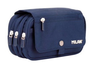 Pernica vrećica MILAN 4 zipa sa preklopom 1918 plava P24 NETTO