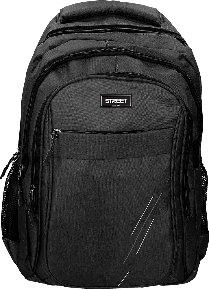 243394-EC Ruksak STREET MINIMALISTIC Black 531180 P25 NETTO