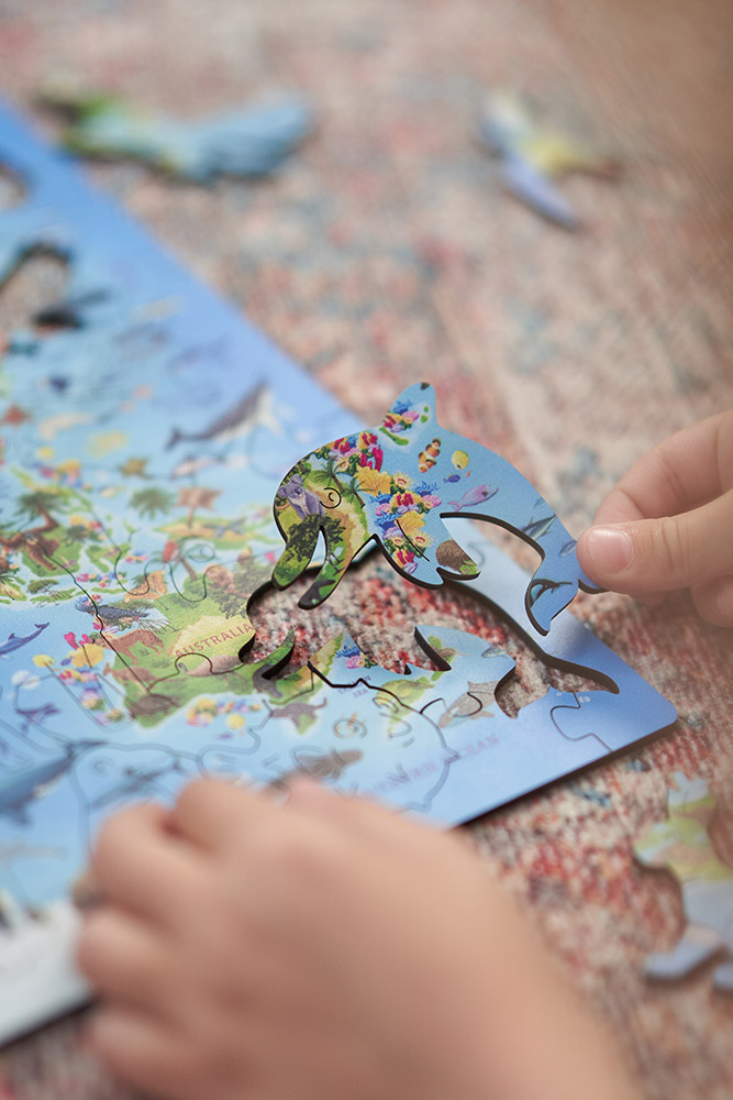 243472-EC Igra drvene puzzle ALAYSKY Flora&Fauna interaktivne u drvenoj kutiji IQ App P16