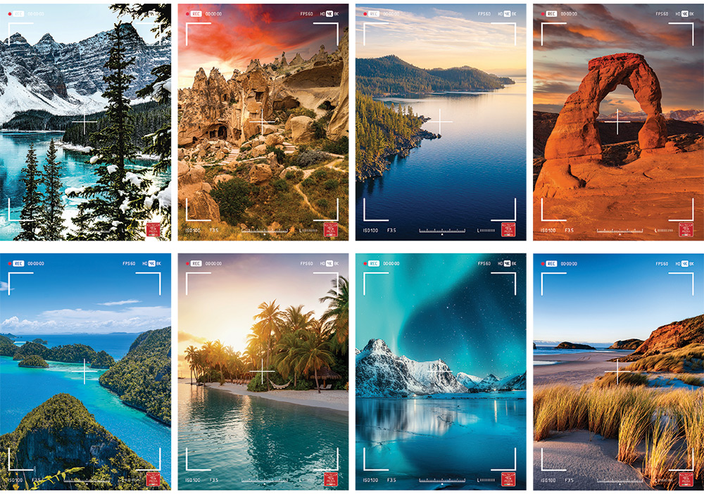 243558-EC Bilježnica A4/K Pigna Wonderful Place P10/60 NETTO