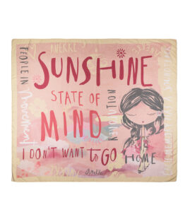 Deka za plažu Anekke SS24 PEACE & LOVE 200x170cm 38485-002 P10 NETTO