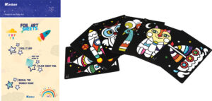 243773-EC Kreativni set Folija Art Karbon B5, 6 listova, bls P50