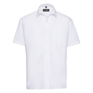 244173-EC Košulja Russell 935M Poplin muška bijela kratki rukav M
