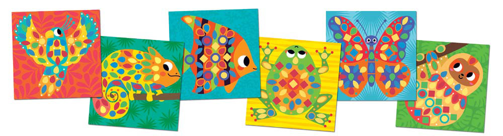 244513-EC Kreativni set dijamantni mozaik CREALIGN Tropske životinje P5