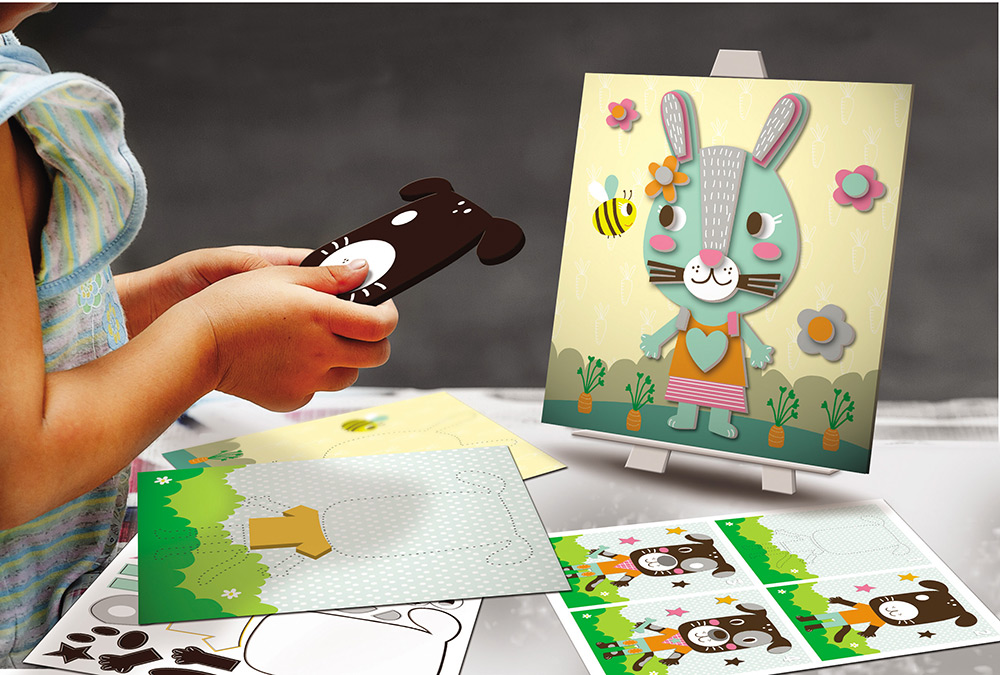 244521-EC Kreativni set reljefni portreti CREALIGN Kućni ljubimci P5