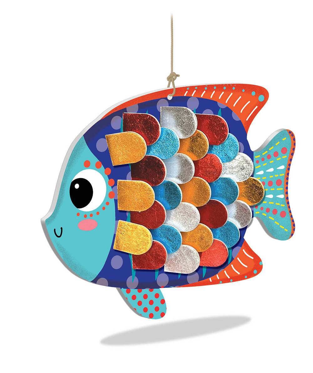 244522-EC Kreativni set ukrašavanje metaliziranim ljuskama CREALIGN Morsko dno P5