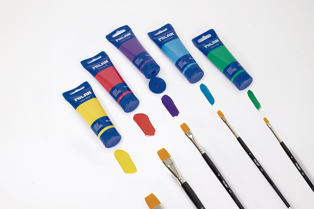 244544-EC Akrilna boja MILAN plava cyan 75ml tuba P1/6