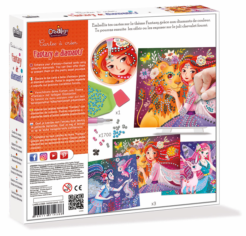 244580-EC Kreativni set slika sa cirkonima CREALIGN Fantazija P5