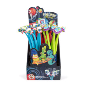 Flomaster fineliner SPACE ADVENTURE sort P30/180 NETTO