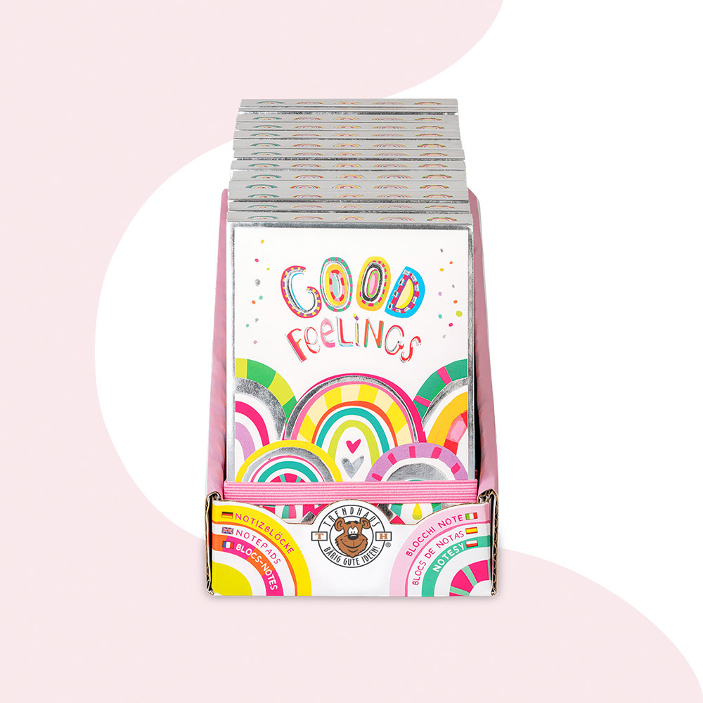 244736-EC Blok GOOD FEELINGS 150 listova 7.5x11x1.7cm P12/72 NETTO