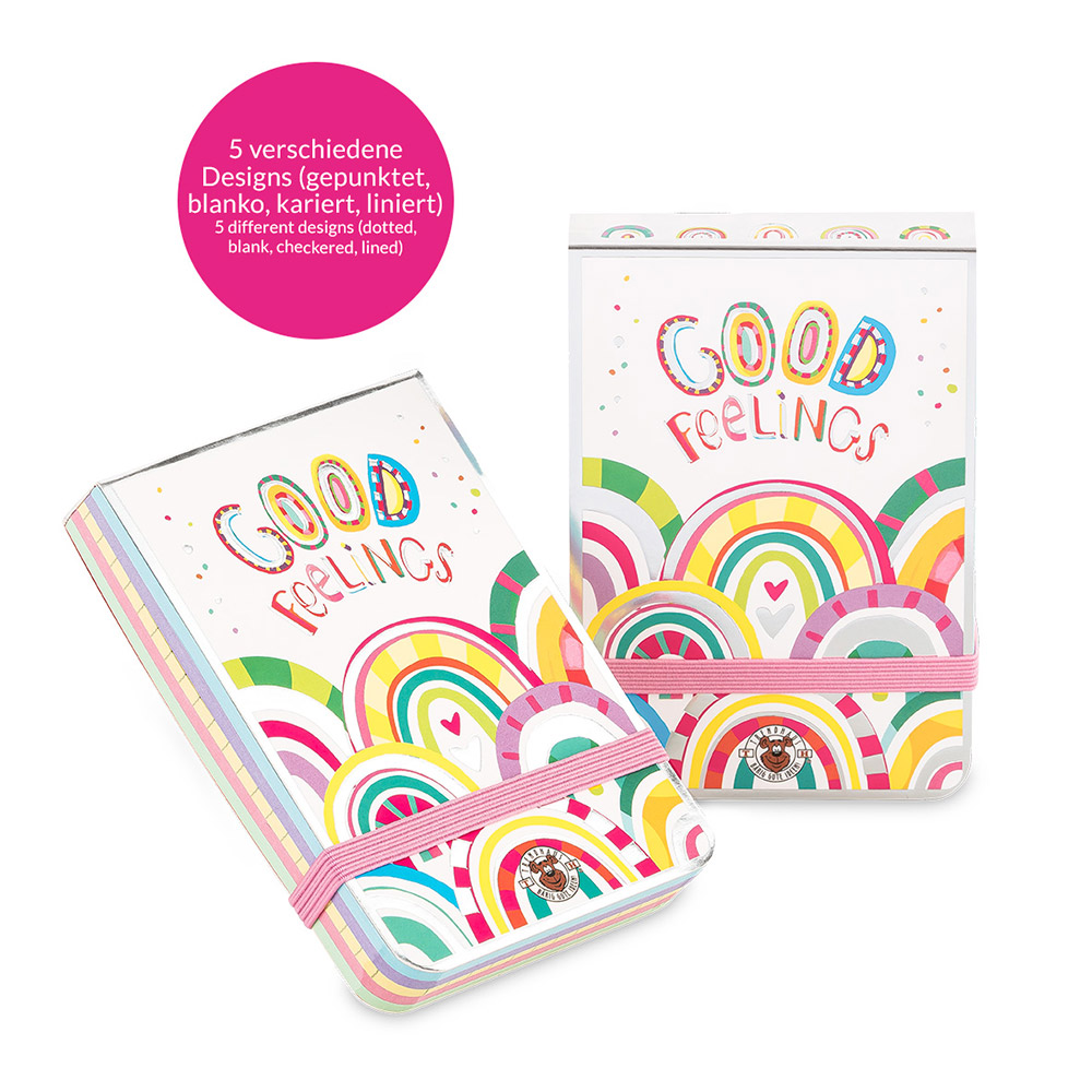 244736-EC Blok GOOD FEELINGS 150 listova 7.5x11x1.7cm P12/72 NETTO