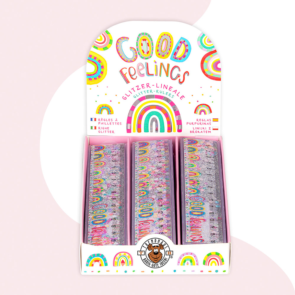 244739-EC Ravnalo 16cm sa šljokicama GOOD FEELINGS P21/756 NETTO