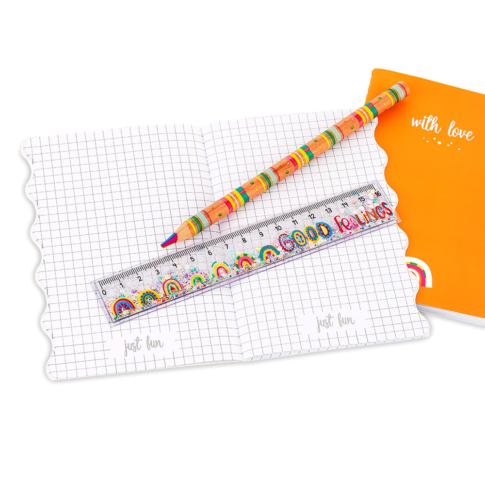 244739-EC Ravnalo 16cm sa šljokicama GOOD FEELINGS P21/756 NETTO