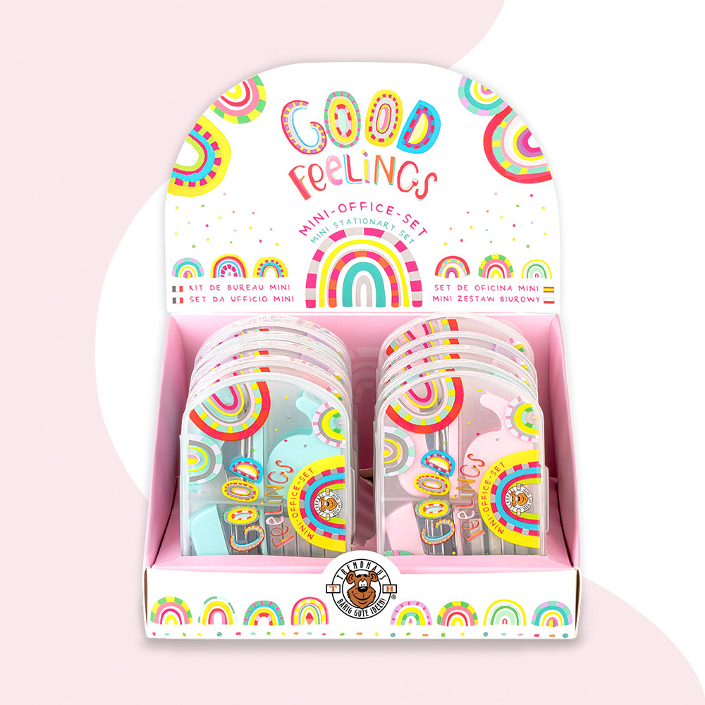 244749-EC Set uredski GOOD FEELINGS sort 3 boje P10/80 NETTO